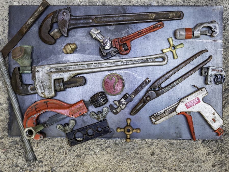 Entretien et outils de plomberie